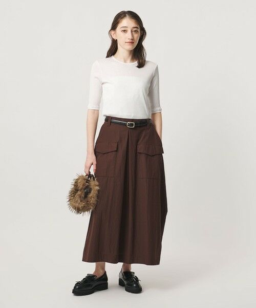 UNITED ARROWS / ユナイテッドアローズ カットソー | コットン テレコ 5分袖 カットソー | 詳細2