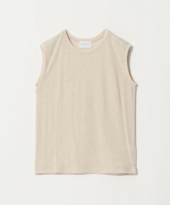 UNITED ARROWS / ユナイテッドアローズ カットソー | ラメ テンジク ノースリーブ カットソー