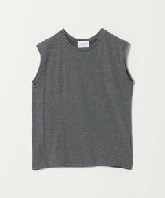 UNITED ARROWS / ユナイテッドアローズ カットソー | ラメ テンジク ノースリーブ カットソー