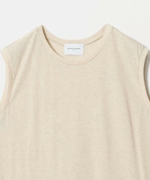 UNITED ARROWS / ユナイテッドアローズ カットソー | ラメ テンジク ノースリーブ カットソー | 詳細2