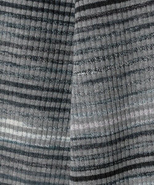 UNITED ARROWS / ユナイテッドアローズ ニット・セーター | カラー ボーダー 5分袖 ポロニット ‐ウォッシャブル‐ | 詳細6