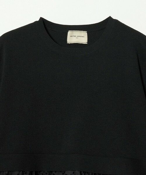UNITED ARROWS / ユナイテッドアローズ ニット・セーター | カットワーク バルーン シルエット ニット ‐ウォッシャブル‐ | 詳細6