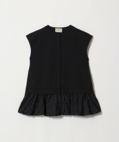UNITED ARROWS / ユナイテッドアローズ ベスト | カットワーク バルーン シルエット ベスト ‐ウォッシャブル‐