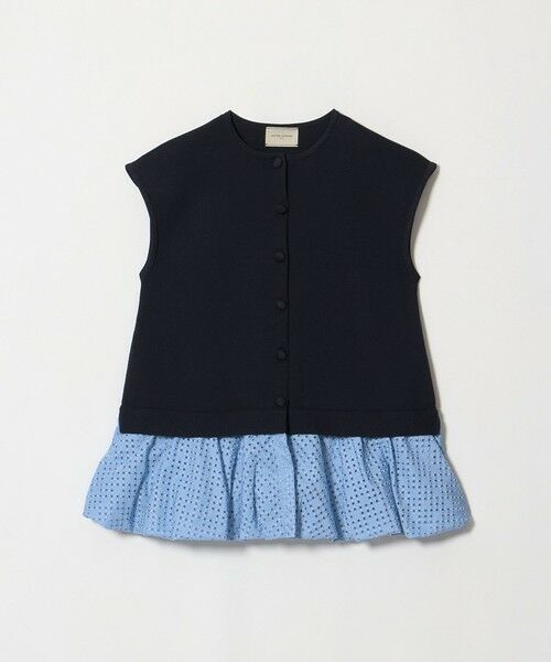 UNITED ARROWS / ユナイテッドアローズ ベスト | カットワーク バルーン シルエット ベスト ‐ウォッシャブル‐ | 詳細14