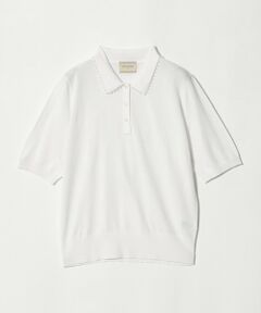 UNITED ARROWS / ユナイテッドアローズ ニット・セーター | パールライク ポロニット ‐ウォッシャブル‐