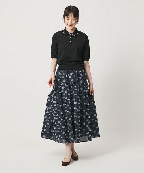 UNITED ARROWS / ユナイテッドアローズ ニット・セーター | パールライク ポロニット ‐ウォッシャブル‐ | 詳細9