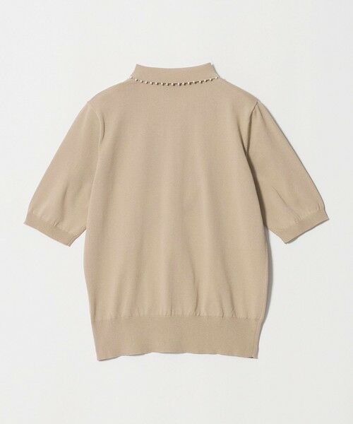 UNITED ARROWS / ユナイテッドアローズ ニット・セーター | パールライク ポロニット ‐ウォッシャブル‐ | 詳細5