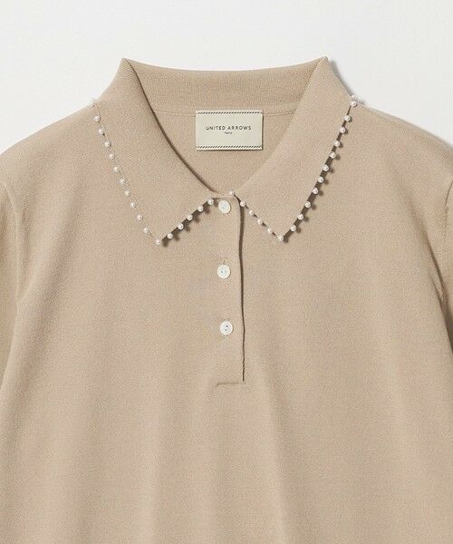 UNITED ARROWS / ユナイテッドアローズ ニット・セーター | パールライク ポロニット ‐ウォッシャブル‐ | 詳細20