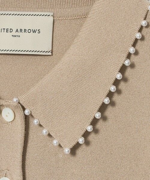 UNITED ARROWS / ユナイテッドアローズ ニット・セーター | パールライク ポロニット ‐ウォッシャブル‐ | 詳細23