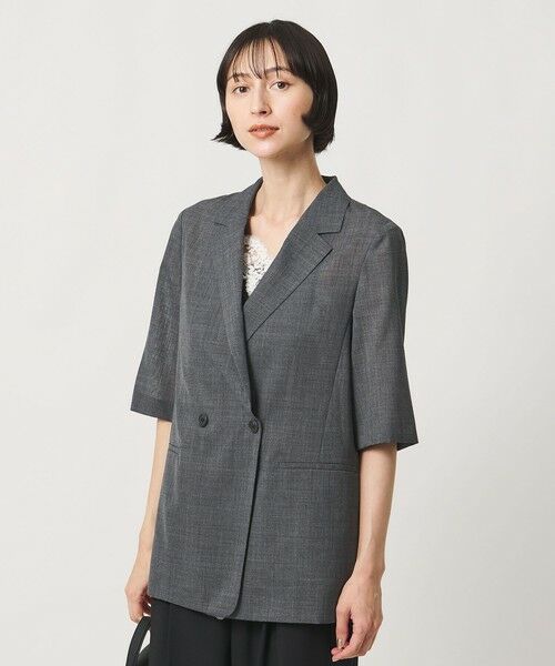 UNITED ARROWS / ユナイテッドアローズ テーラードジャケット | シアー テーラードジャケット ‐ウォッシャブル‐ | 詳細8