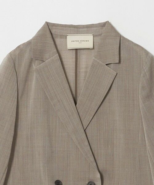 UNITED ARROWS / ユナイテッドアローズ テーラードジャケット | シアー テーラードジャケット ‐ウォッシャブル‐ | 詳細8