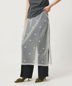 UNITED ARROWS / ユナイテッドアローズ ロング・マキシ丈スカート | シアー フラワー スカート