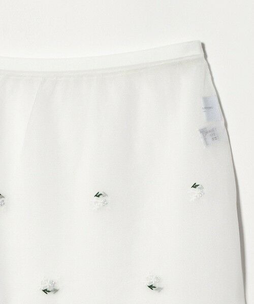 UNITED ARROWS / ユナイテッドアローズ ロング・マキシ丈スカート | シアー フラワー スカート | 詳細8