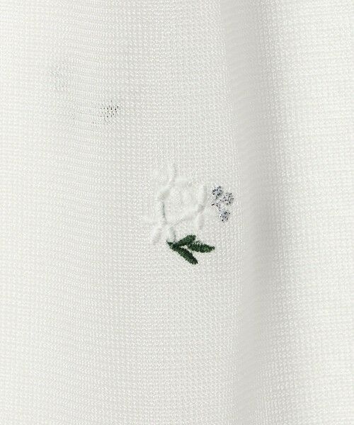 UNITED ARROWS / ユナイテッドアローズ ロング・マキシ丈スカート | シアー フラワー スカート | 詳細10