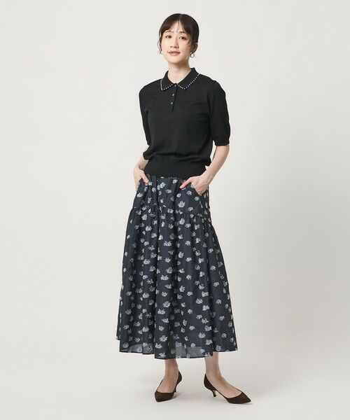 UNITED ARROWS / ユナイテッドアローズ ロング・マキシ丈スカート | ブーケ カットジャガード スカート | 詳細5