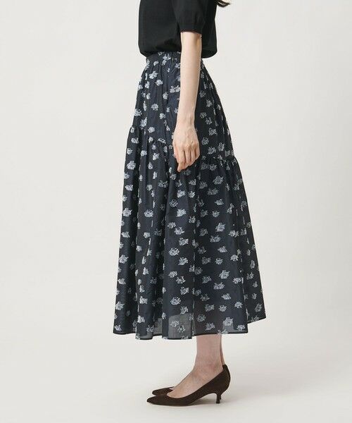 UNITED ARROWS / ユナイテッドアローズ ロング・マキシ丈スカート | ブーケ カットジャガード スカート | 詳細7