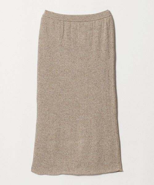 UNITED ARROWS / ユナイテッドアローズ ミニ・ひざ丈スカート | カラー ニット タイト スカート ‐ウォッシャブル‐ | 詳細1