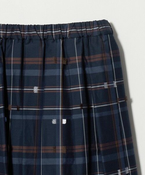 UNITED ARROWS / ユナイテッドアローズ ロング・マキシ丈スカート | チェック リボン カットジャガード スカート | 詳細5