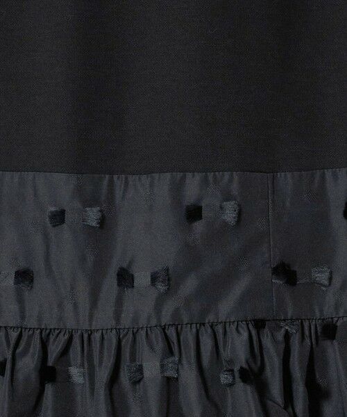 UNITED ARROWS / ユナイテッドアローズ ロング・マキシ丈ワンピース | ドットリボン カットジャガード ワンピース ‐ウォッシャブル‐ | 詳細2