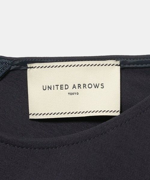 UNITED ARROWS / ユナイテッドアローズ ロング・マキシ丈ワンピース | ドットリボン カットジャガード ワンピース ‐ウォッシャブル‐ | 詳細10