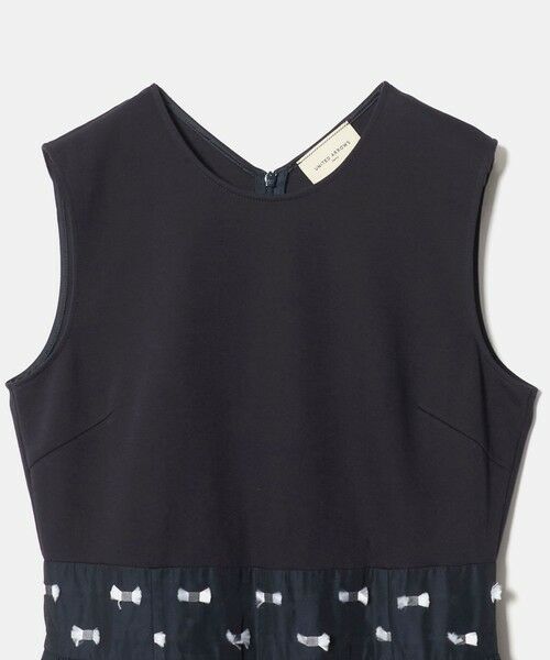 UNITED ARROWS / ユナイテッドアローズ ロング・マキシ丈ワンピース | ドットリボン カットジャガード ワンピース ‐ウォッシャブル‐ | 詳細4