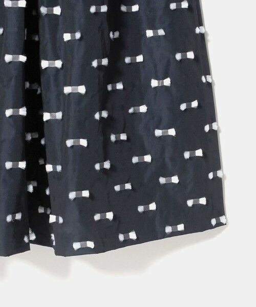 UNITED ARROWS / ユナイテッドアローズ ロング・マキシ丈ワンピース | ドットリボン カットジャガード ワンピース ‐ウォッシャブル‐ | 詳細6