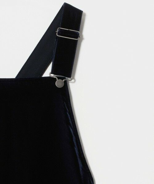 UNITED ARROWS / ユナイテッドアローズ サロペット・オールインワン | ベルベット サロペット スカート | 詳細16