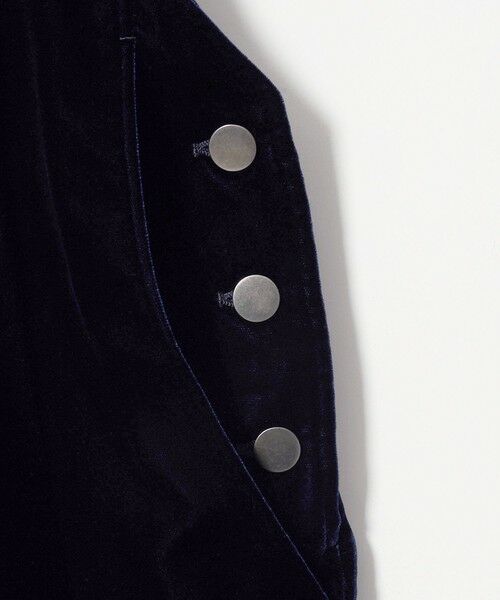 UNITED ARROWS / ユナイテッドアローズ サロペット・オールインワン | ベルベット サロペットパンツ | 詳細7