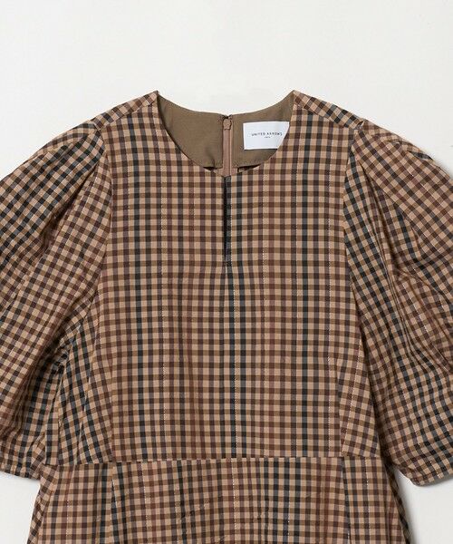 UNITED ARROWS / ユナイテッドアローズ ロング・マキシ丈ワンピース | ギンガムチェック ワンピース ‐ウォッシャブル‐ | 詳細4