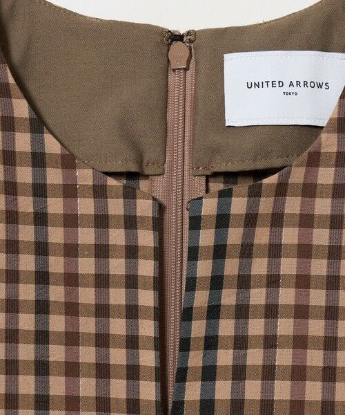 UNITED ARROWS / ユナイテッドアローズ ロング・マキシ丈ワンピース | ギンガムチェック ワンピース ‐ウォッシャブル‐ | 詳細7