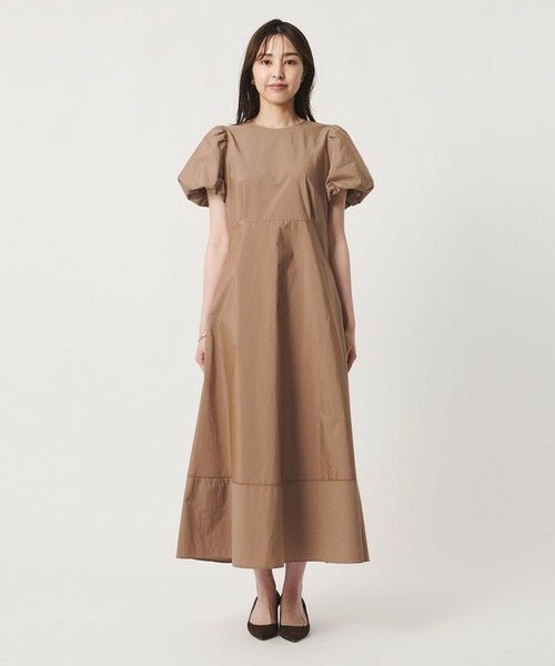 UNITED ARROWS / ユナイテッドアローズ ロング・マキシ丈ワンピース | ファブリカ パフ ショートスリーブ ワンピース | 詳細9
