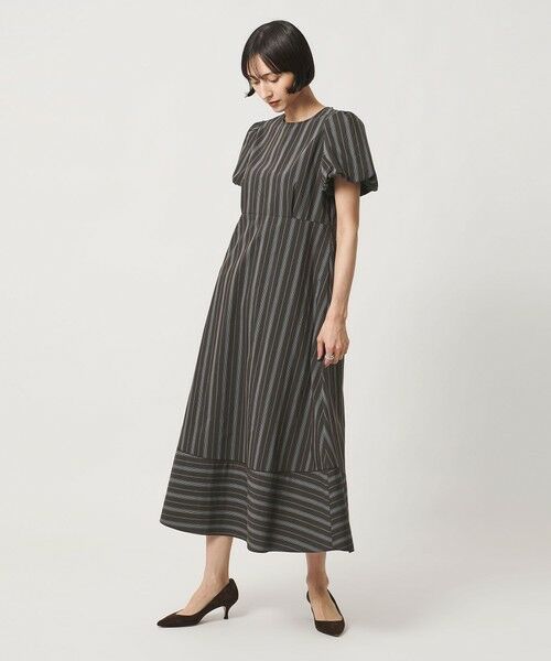 UNITED ARROWS / ユナイテッドアローズ ロング・マキシ丈ワンピース | ファブリカ パフ ショートスリーブ ワンピース | 詳細23