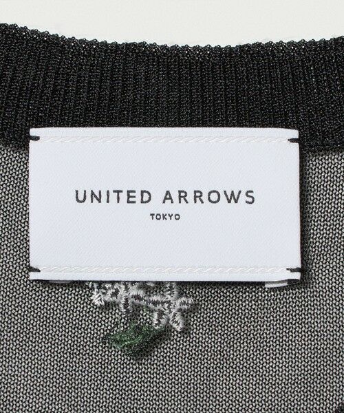 UNITED ARROWS / ユナイテッドアローズ カーディガン・ボレロ | シアー フラワー カーディガン | 詳細15