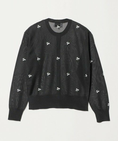 UNITED ARROWS / ユナイテッドアローズ カーディガン・ボレロ | シアー フラワー カーディガン | 詳細10
