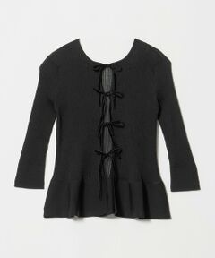 UNITED ARROWS / ユナイテッドアローズ カーディガン・ボレロ | シアー リボン 2WAYカーディガン ‐ウォッシャブル‐