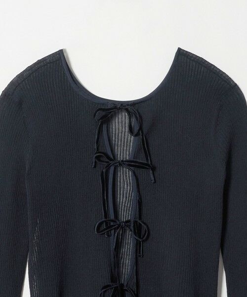 UNITED ARROWS / ユナイテッドアローズ カーディガン・ボレロ | シアー リボン 2WAYカーディガン ‐ウォッシャブル‐ | 詳細10