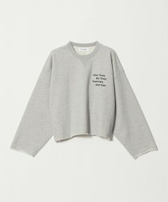 UNITED ARROWS / ユナイテッドアローズ スウェット | ＜SACRA＞エンブロイダリー スウェット