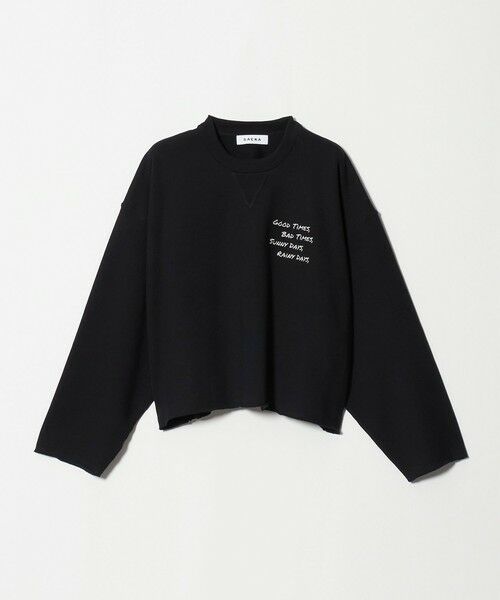 UNITED ARROWS / ユナイテッドアローズ スウェット | ＜SACRA＞エンブロイダリー スウェット | 詳細6