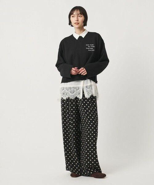 UNITED ARROWS / ユナイテッドアローズ スウェット | ＜SACRA＞エンブロイダリー スウェット | 詳細3