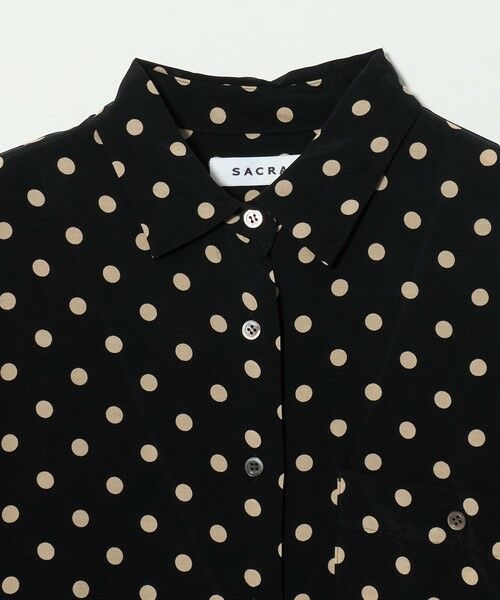 UNITED ARROWS / ユナイテッドアローズ シャツ・ブラウス | ＜SACRA＞ドット プリント シャツ | 詳細10