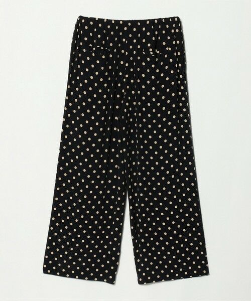 UNITED ARROWS / ユナイテッドアローズ その他パンツ | ＜SACRA＞ドット プリント ワイドパンツ（BLACK）