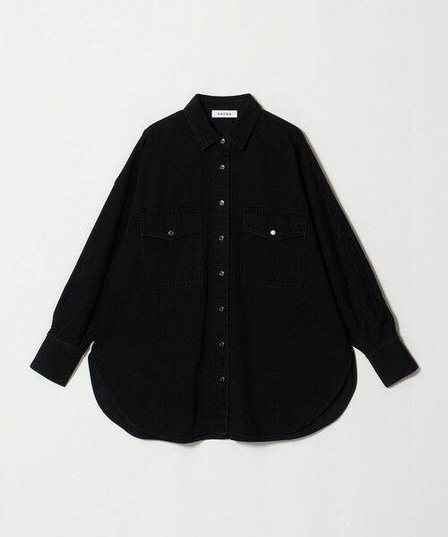 UNITED ARROWS / ユナイテッドアローズ シャツ・ブラウス | ＜SACRA＞デニム ロングシャツ | 詳細4