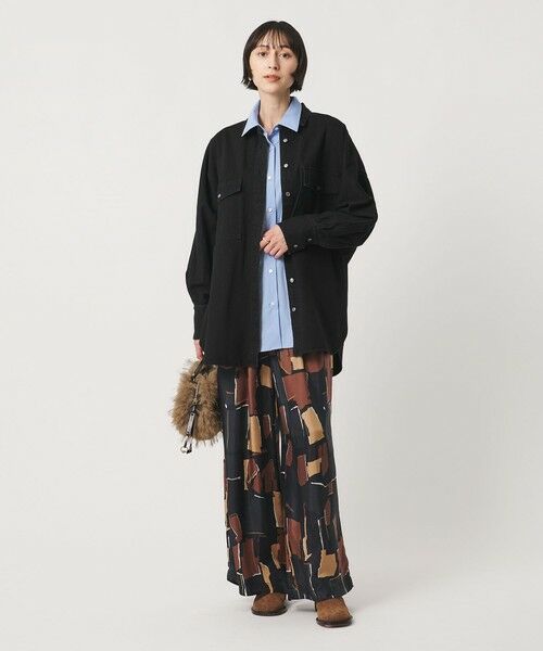 UNITED ARROWS / ユナイテッドアローズ シャツ・ブラウス | ＜SACRA＞デニム ロングシャツ | 詳細3