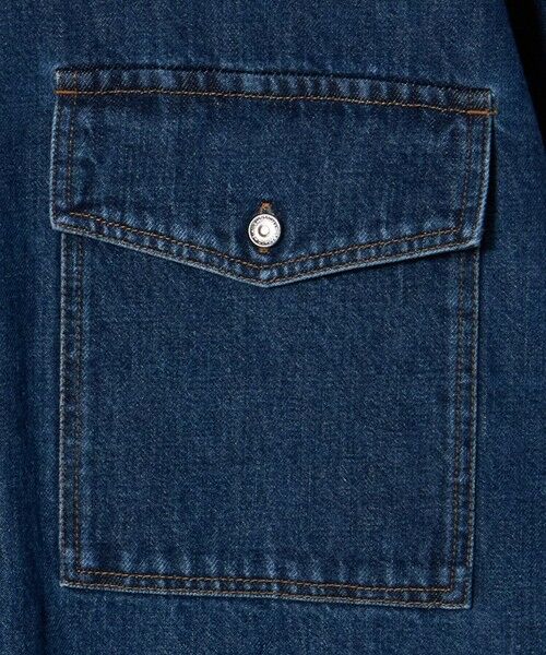 UNITED ARROWS / ユナイテッドアローズ シャツ・ブラウス | ＜SACRA＞デニム ロングシャツ | 詳細18