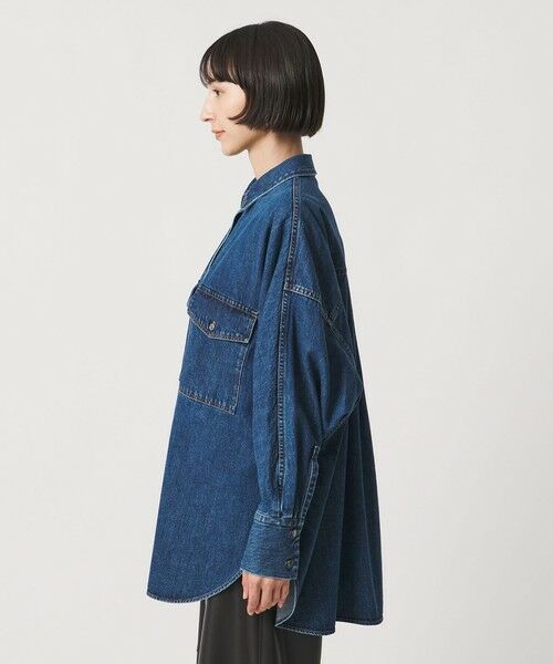 UNITED ARROWS / ユナイテッドアローズ シャツ・ブラウス | ＜SACRA＞デニム ロングシャツ | 詳細11