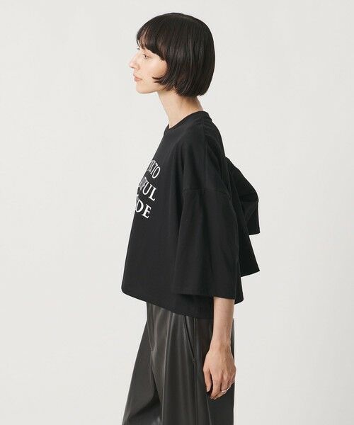 UNITED ARROWS / ユナイテッドアローズ Tシャツ | <SACRA>6分袖 レター Tシャツ | 詳細2