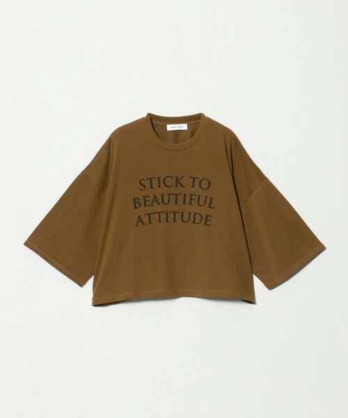 UNITED ARROWS / ユナイテッドアローズ Tシャツ | <SACRA>6分袖 レター Tシャツ | 詳細26