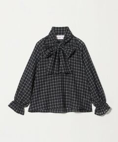 UNITED ARROWS / ユナイテッドアローズ シャツ・ブラウス | ＜dahl’ia＞ボウタイ チェック シャツ ブラウス