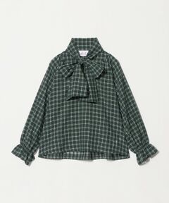 UNITED ARROWS / ユナイテッドアローズ シャツ・ブラウス | ＜dahl’ia＞ボウタイ チェック シャツ ブラウス