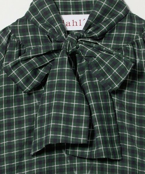 UNITED ARROWS / ユナイテッドアローズ シャツ・ブラウス | ＜dahl’ia＞ボウタイ チェック シャツ ブラウス | 詳細5